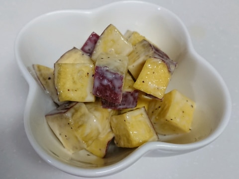 レンジで簡単!さつまいもサラダ